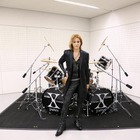 X JAPANのYoshiki、ドラムセットを震災復興のチャリティーオークションへ 画像