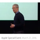 ティム・クックCEOが登場！Appleスペシャルイベントがスタート！ 画像