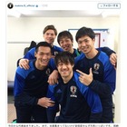 サッカー岡崎慎司の髪「勢い増してる」 画像