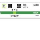 JR、「駅ナンバリング」開始！20日に目黒駅から 画像