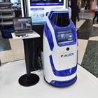 自律走行ロボット＋サーマルカメラでパンデミック水際対策！……ALSOK 画像