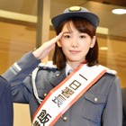 飯豊まりえが一日警察署長に就任！「両親もビックリしてます」 画像