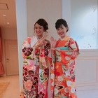 岡田結実、井頭愛海との晴れ着2ショットを公開！「可愛さが溢れかえってます」と絶賛の声 画像