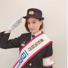 トリンドル玲奈、消防署の一日署長に！キュートな制服姿公開 画像