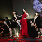 松井珠理奈、真っ赤な衣装で美脚披露！SKE48 リクアワ参戦 画像