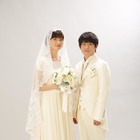 上野樹里と風間俊介の幸せあふれる結婚式2ショット公開！ドラマ『監察医 朝顔』 画像