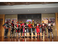 10人の仮面ライダー勢ぞろい! 壮観の記者会見の模様を無料で 画像