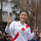 石原さとみ、聖火リレーリハーサル!「ワクワクしてあっという間でした」 画像
