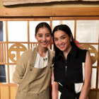 新木優子と中村アンの美女2ショットに「顔小さっ。。」「エプロン姿が萌え」 画像