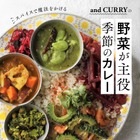 季節の野菜をふんだんに使用！and CURRYのカレーレシピ本が発売中 画像