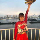 ほのか、チアリーダー姿披露!美腹筋もチラリ 画像