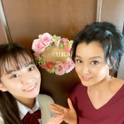 本物の親子みたい!?　藤原紀香、親子役で共演・永瀬莉子とのツーショット公開 画像