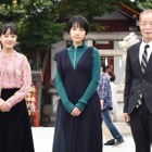 松本穂香と奈緒、都内神社でヒット祈願……映画『みをつくし料理帖』 画像