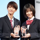 竹内詩乃&酒寄楓太が“日本一制服が似合う男女”に決定! 画像