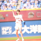 ≠ME・菅波美玲、初始球式で緊張しまくり！「投げ方を忘れボークしてしまいました（笑）」 画像