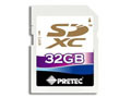 米・プレテック（PRETEC）、世界初のSDXCカードを発表！ 画像