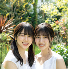 日向坂46“おみそしるコンビ”河田陽菜＆丹生明里、“洋館に住まう姉妹”テーマに様々な表情 画像