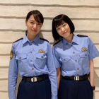 戸田恵梨香＆永野芽郁、警察官姿で寄り添うオフショット解禁！新ドラマ『ハコヅメ』 画像