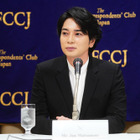 松本潤、「嵐」活動休止後“初”の公の場！特派員協会で英語交えてライブフィルム紹介 画像
