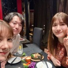 浅香航大、“妻”トリンドル玲奈の妹・瑠奈と初対面!記念のスリーショットが公開に 画像
