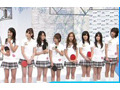 AKB48卓球部、チェックのミニで元気いっぱいPR——記者会見動画 画像