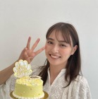 内田理央、31歳の誕生日を報告！鷲見玲奈、高岡早紀から祝福も 画像