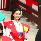 白河れい、成田山新勝寺の豆まき式に登場！「子供の頃は父（元貴乃花）が鬼役」と思い出も 画像