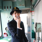 STU48・瀧野由美子、車掌制服姿が「めっちゃ可愛い」と評判 画像