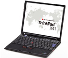 日本IBM、指紋センサー搭載のB5モバイルノート「ThinkPad X41」など6機種46モデル 画像