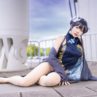 『ブルアカ』キサキの艶やかチャイナドレスから目が離せない！人気コスプレイヤー・りなしぃ 画像