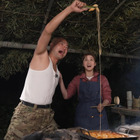 あばれる君、日本語勉強中の韓国人女性とタッグ！山にこもり韓国料理作りに挑戦 画像