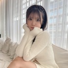 NMB48・貞野遥香、太ももあらわ！真っ白なふわふわコーデを披露 画像