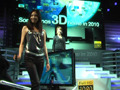 【CEATEC JAPAN 2009 Vol.17：動画】3Dエンタテインメントを家庭に！ソニー、単眼レンズの3Dカメラなどステージでアピール 画像