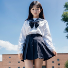 くりえみ、JK制服姿公開！「かわいい」「天使」 画像