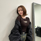 村重杏奈、胸元チラリのデニムコーデに「かわいい」の声 画像