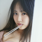 STU48 ・中村舞、ランジェリー姿でハミガキ！1st写真集から先行カット第二弾 画像