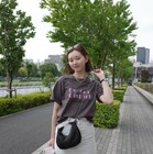 江野沢愛美、私服ショットで美脚すらり「久しぶりにミニ履いた」 画像