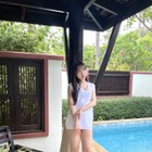 NMB48田中美空、“太もも”大胆露出の超ミニ丈ショット!ファン「脚長っ」「ステキー!!」 画像