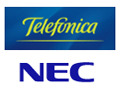 NEC、テレフォニカとLTE実証実験 画像