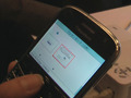 【BlackBerry Day 2009 Vol.8：動画】Mobile Projector×BlackBerry Bold 画像