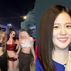 ほぼ何も隠れていない衣装で集合したBLACKPINKメンバー3人、ジスだけいない理由は？【PHOTO】 画像