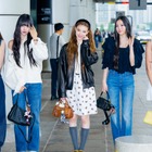 日本人メンバーはウエストを惜しげなく披露…MEOVV、東京イベントに向け華麗に出国【独自写真】 画像