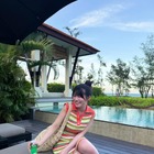 ちとせよしの、ベトナムロケオフショでミニ丈ワンピ姿披露！「一緒に旅行行っているみたい」 画像