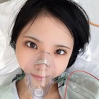 SKE48・北川愛乃、酸素マスクつけて手術完了を報告！「手術、無事に終わったよ！ヘトヘト」 画像