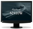 ナナオ、フルHD対応の24.1型液晶ディスプレイ「FlexScan S2410W」 画像