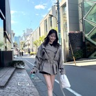 「冬も出していくよーーー」久間田琳加、美脚全開のミニ丈ファッションで表参道を闊歩 画像