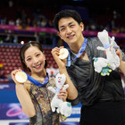 ミラノ五輪金「りくりゅう」、拠点・カナダに「帰ります」エアカナダからはプレゼントも 画像