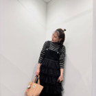 「私服オシャレ」「最近さらに綺麗になってる」…第2子妊娠中の西野未姫、大人可愛いモノトーン私服ショットを披露！ 画像