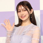 後藤真希、大胆胸元ざっくり＆オフショル純白ドレス披露！ 画像