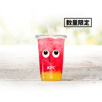 ケンタッキー、“ちゅるん”食感の新感覚ゼリードリンクを8日より販売！ 画像